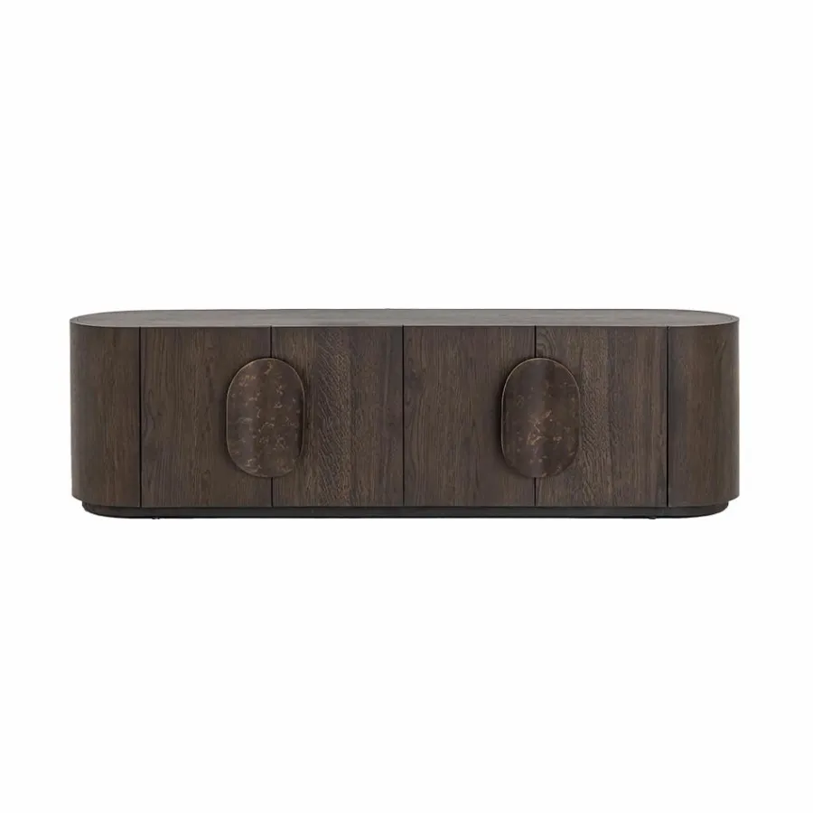 Tower Living Allure TV-meubel donkerbruin 180 cm Sale