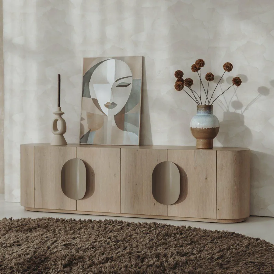 Tower Living Allure TV-meubel White wash 180 cm Outlet