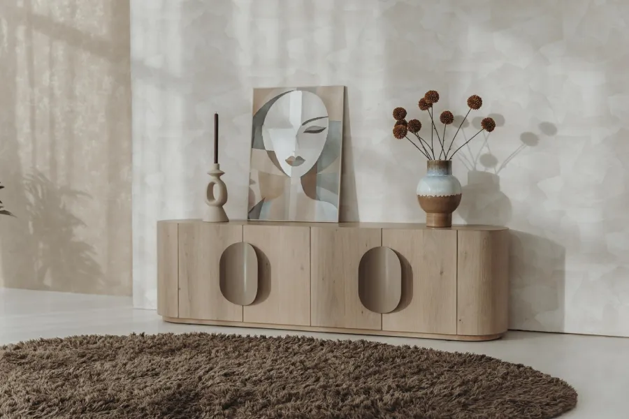 Tower Living Allure TV-meubel White wash 180 cm Outlet