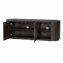 Tower Living Allure TV-meubel donkerbruin 150 cm New
