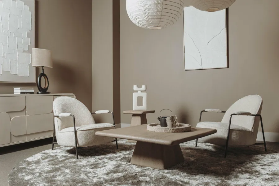 Tower Living Amelia Fauteuil - fabric Haga 30 beige New