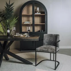 Tower Living Archi Armstoel - fabric Eden 20 graphite
