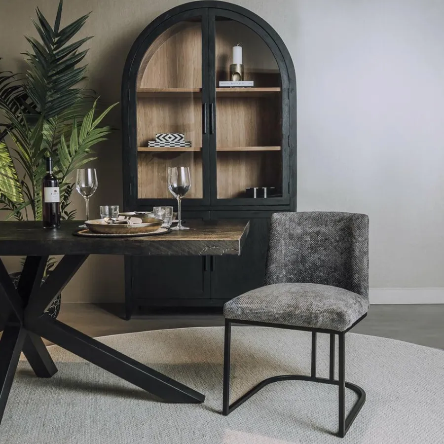 Tower Living Archi Stoel - fabric Eden 20 graphite New