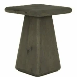 Tower Living Asti Bijzettafel vierkant olijfbruin 40 cm