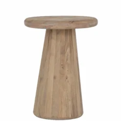 Tower Living Asti Bijzettafel rond naturel 40 cm Discount