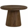 Tower Living Asti Bijzettafel rond bruin 60 cm Outlet