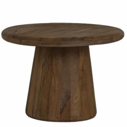 Tower Living Asti Bijzettafel rond bruin 60 cm Outlet
