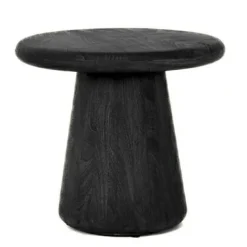 Tower Living Asti Bijzettafel rond zwart 60 cm Online