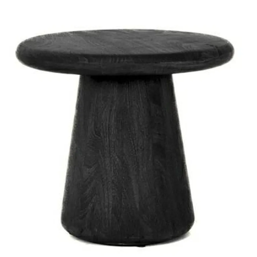 Tower Living Asti Bijzettafel rond zwart 60 cm Online