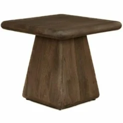 Tower Living Asti Bijzettafel vierkant bruin 60 cm Online