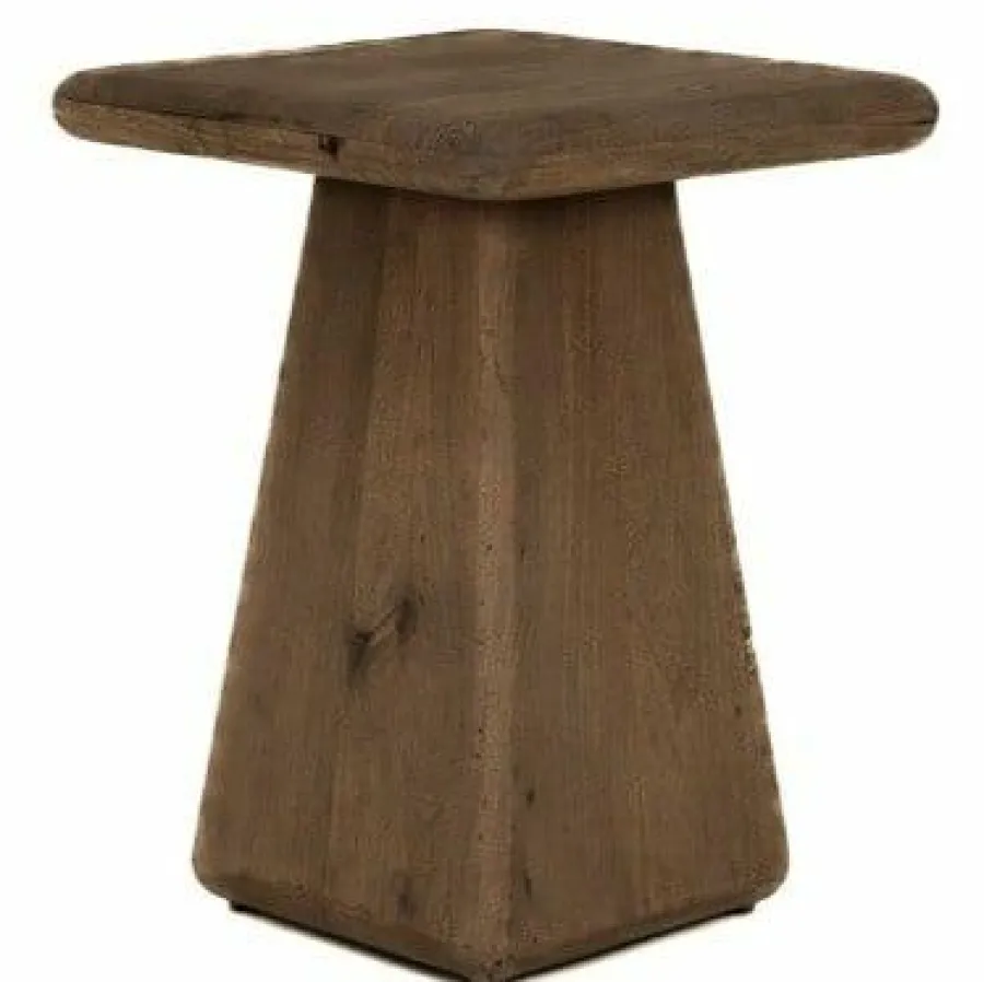 Tower Living Asti Bijzettafel vierkant bruin 40 cm Sale