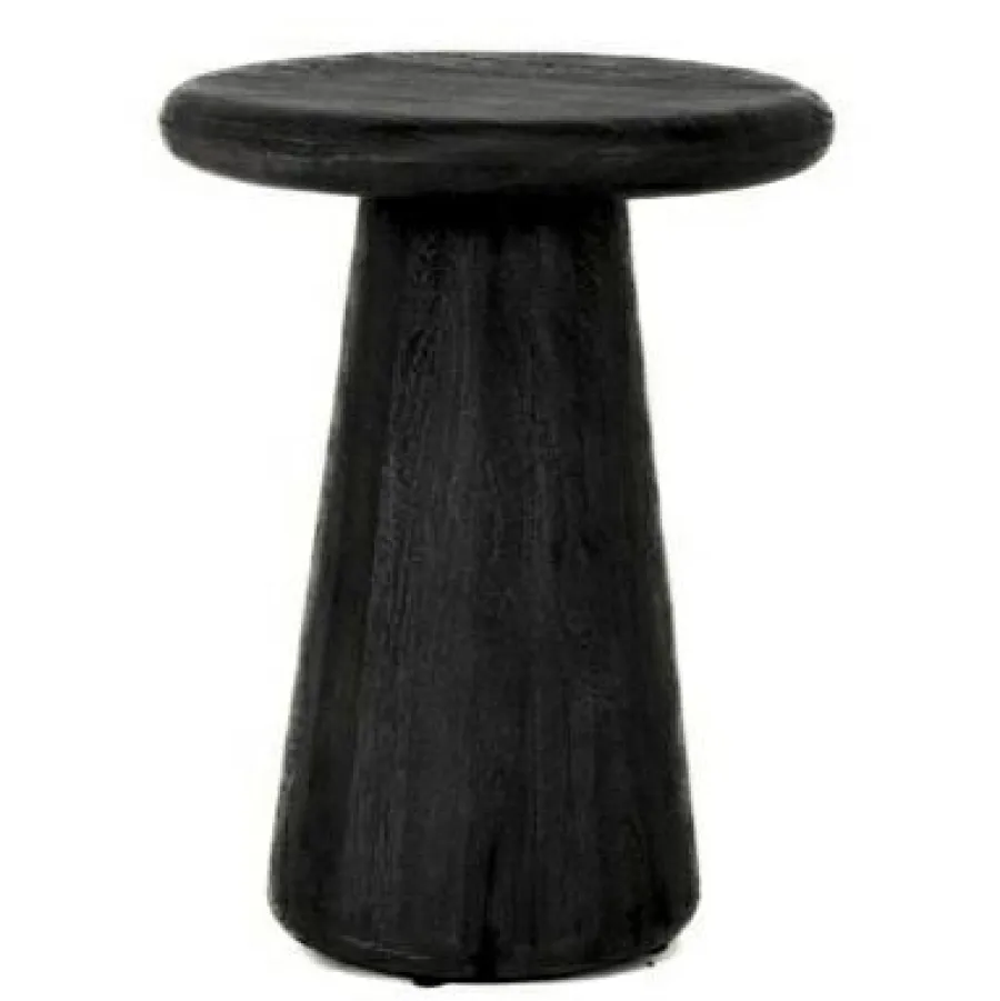 Tower Living Asti Bijzettafel rond zwart 40 cm Best