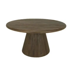 Tower Living Asti Eetkamertafel rond bruin 150 cm Discount