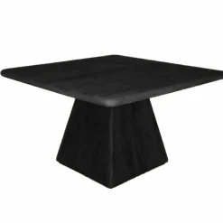 Tower Living Asti Eetkamertafel vierkant zwart 150 cm Discount