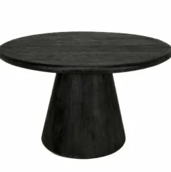 Tower Living Asti Eetkamertafel rond zwart 130 cm New