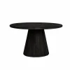 Tower Living Asti Eetkamertafel rond zwart 150 cm New