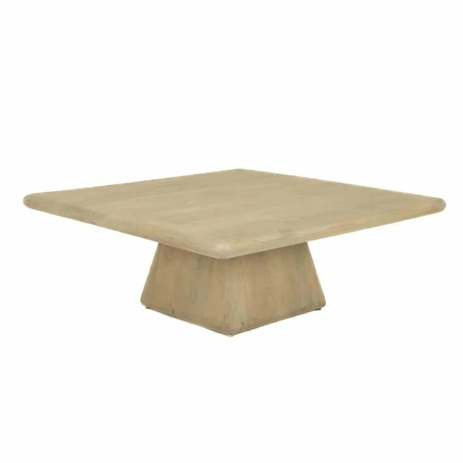 Tower Living Asti Salontafel vierkant naturel 90 cm Clearance