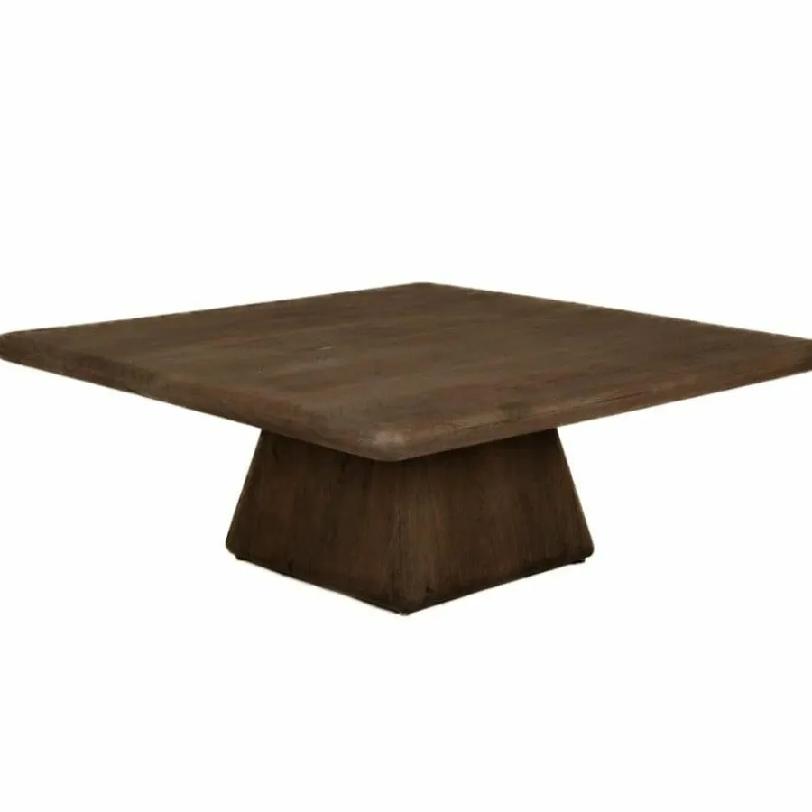 Tower Living Asti Salontafel vierkant bruin 90 cm Outlet