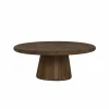 Tower Living Asti Salontafel rond bruin 90 cm New