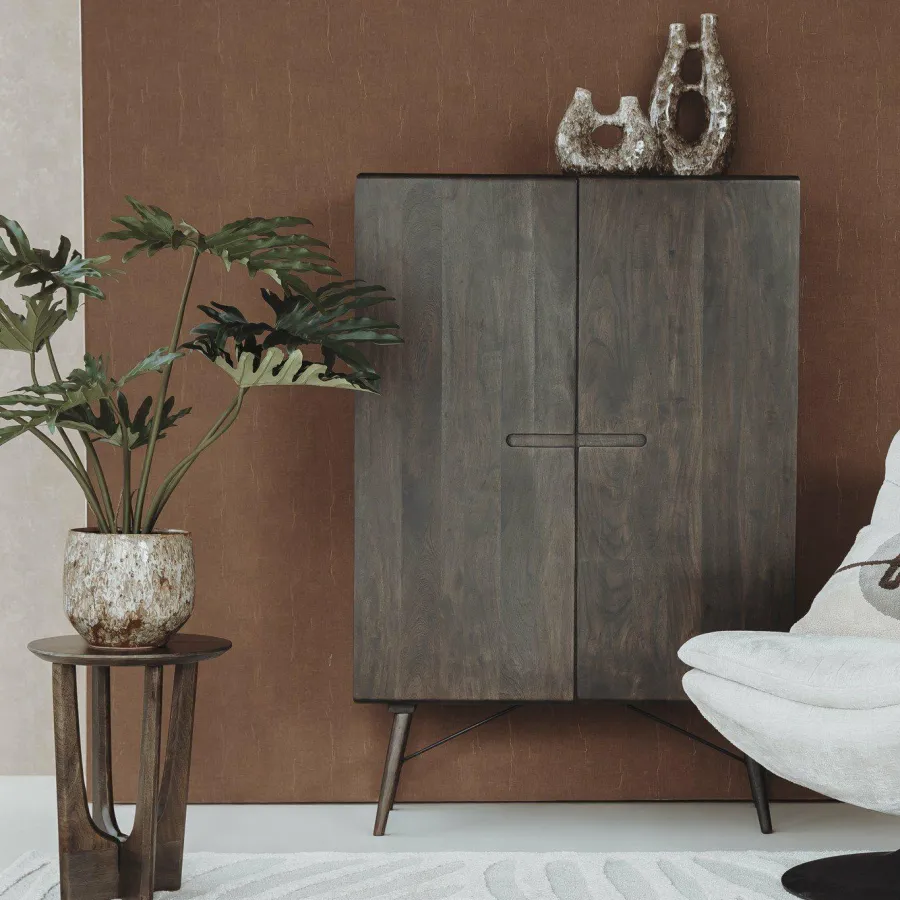 Tower Living Aura Opbergkast espresso 100 cm Clearance