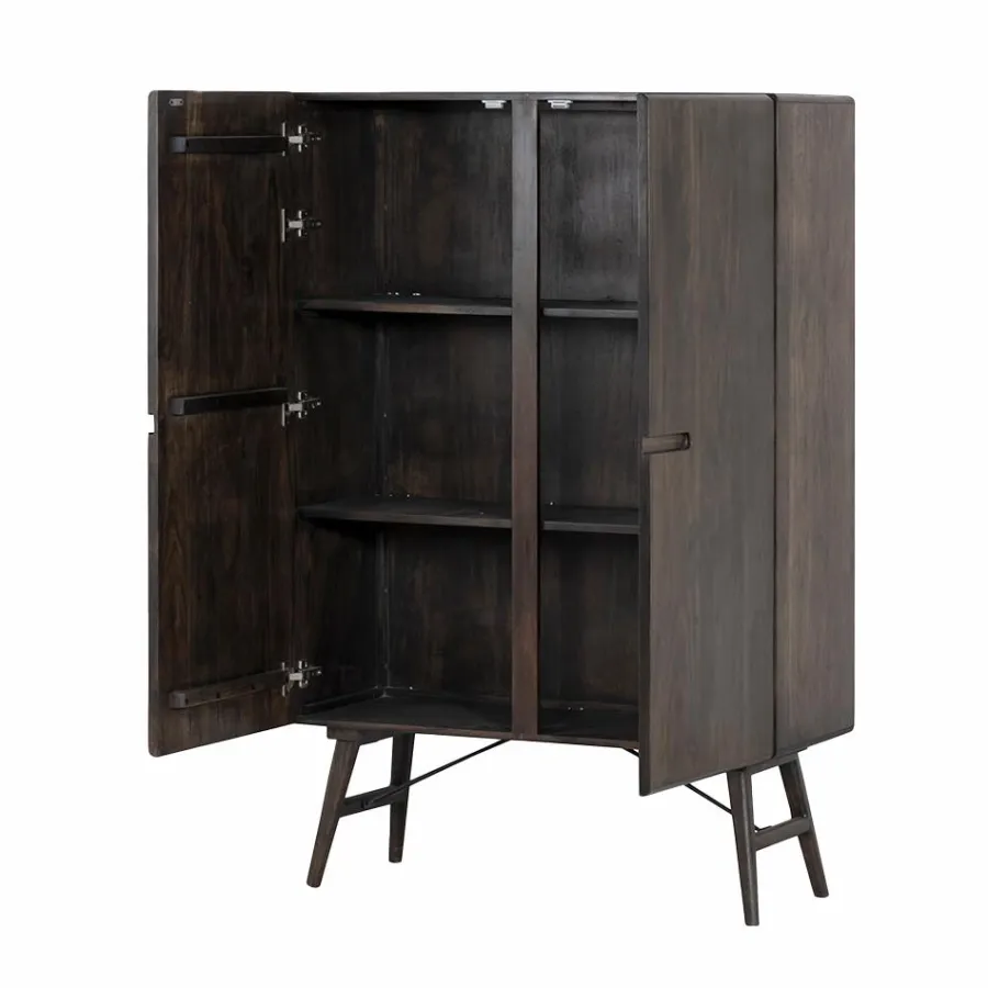 Tower Living Aura Opbergkast espresso 100 cm Clearance