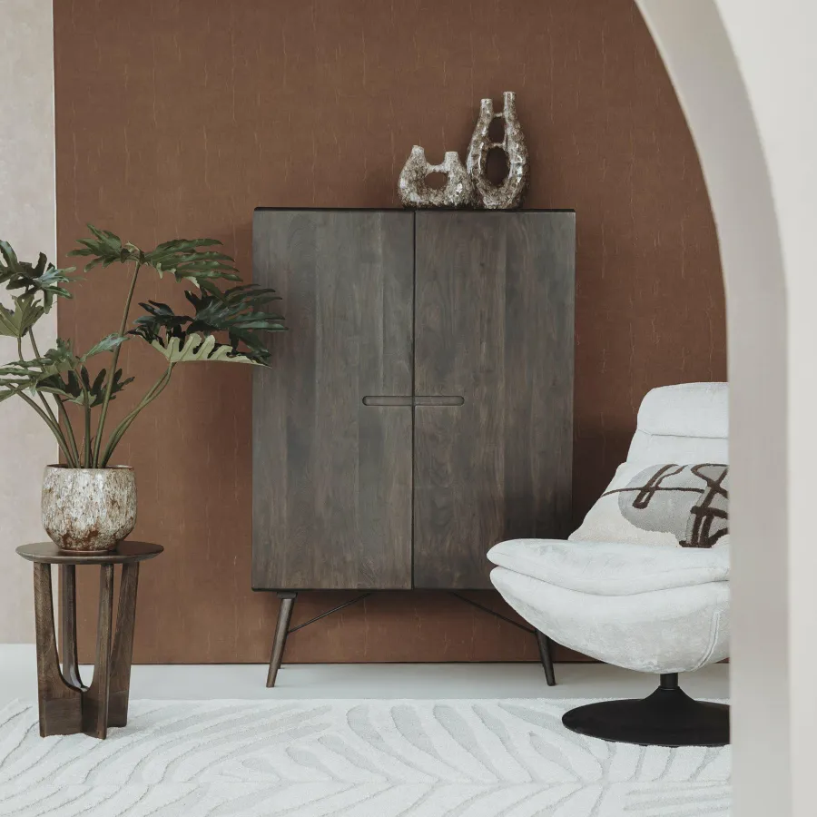 Tower Living Aura Opbergkast espresso 100 cm Clearance