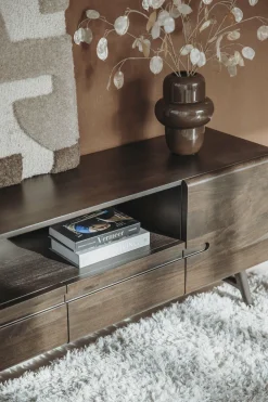 Tower Living Aura TV-meubel espresso 180 cm Clearance