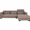 Tower Living Bank Brighton - 3 zits + Chaise Longue Rechts - Taupe 17 Sale