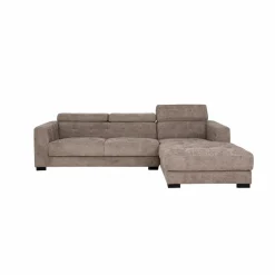 Tower Living Bank Brighton - 3 zits + Chaise Longue Rechts - Taupe 17 Sale