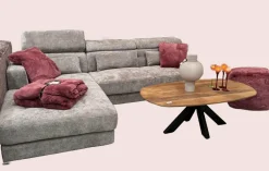 Tower Living Bank Brighton - 3 zits + Chaise Longue Links - Taupe 17 Discount
