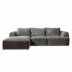 Tower Living Bank Canterbury 2 5-AR + Chaise L - Mona 464 Cement Grey Online