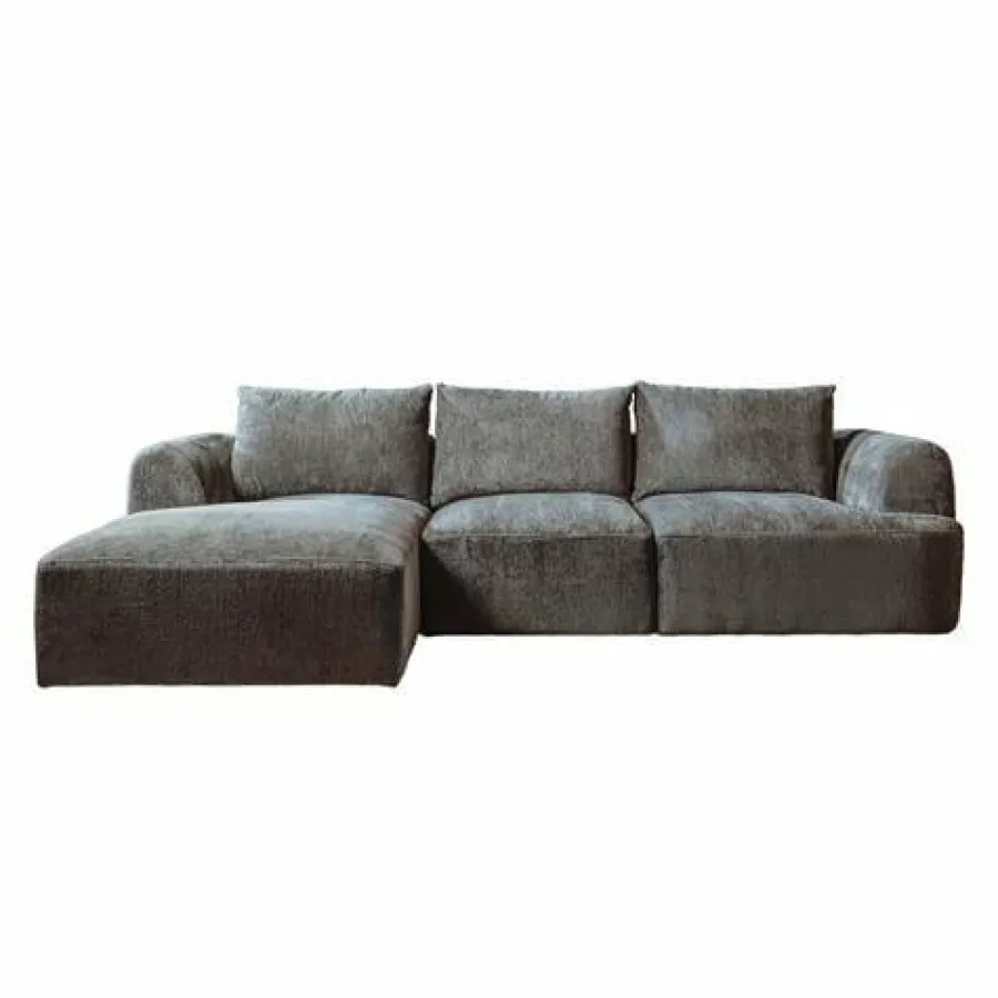 Tower Living Bank Canterbury 2 5-AR + Chaise L - Mona 464 Cement Grey Online