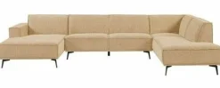 Tower Living Bank Leeds - Chaise longue + 2,5 zits + ottomane Rechts - City 120 Beige Clearance