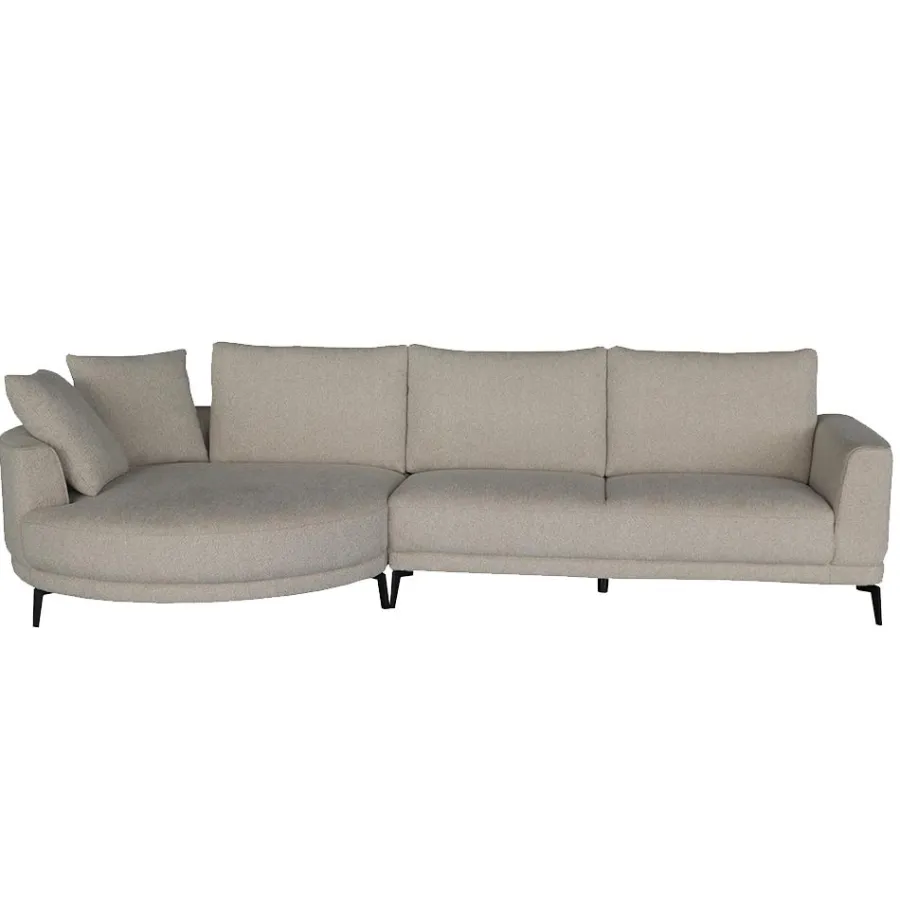 Tower Living Bank Prescot 2 5-AR + Chaise L - Sahara 120 beige Online