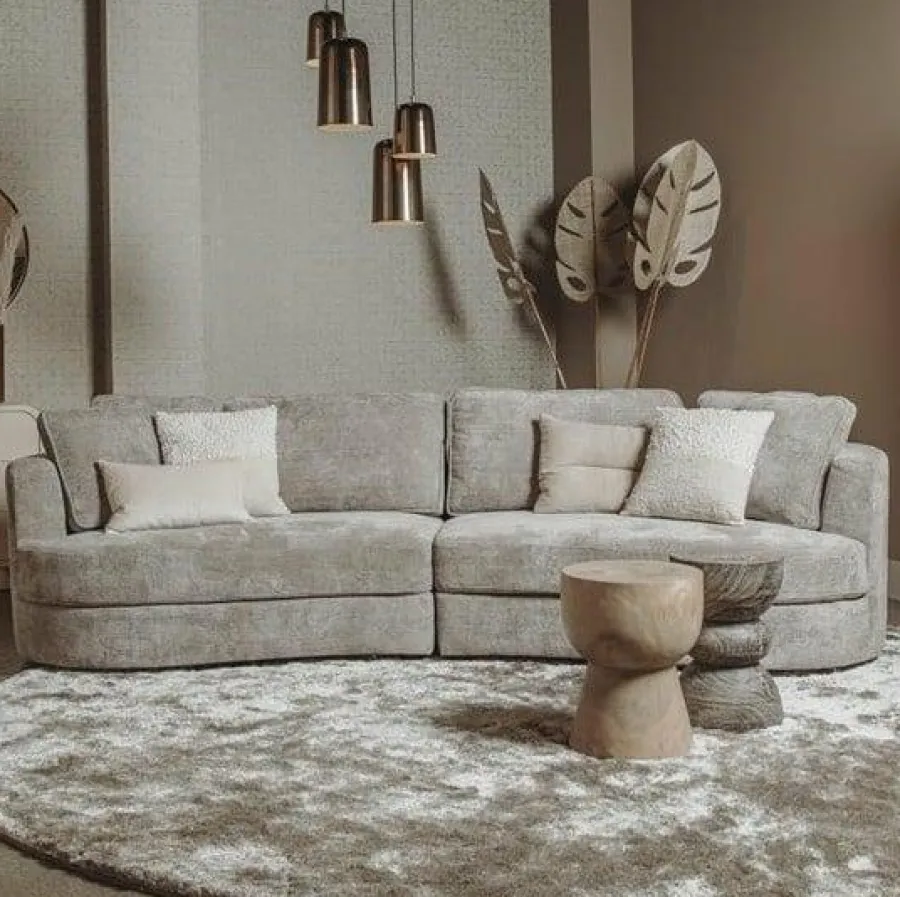 Tower Living Bank Sunderland 3 zits - fabric XS85 17 Taupe