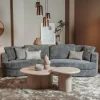 Tower Living Bank Sunderland 3 zits - fabric XS85 19 Light grey Outlet