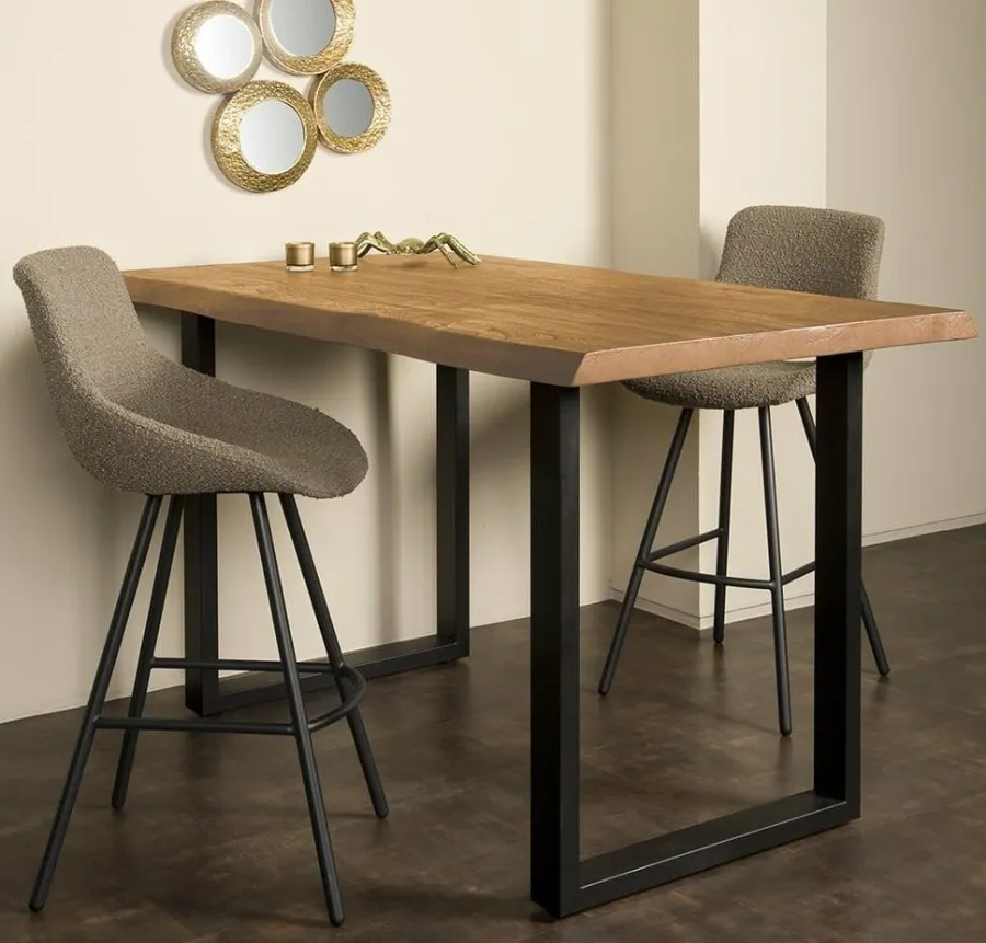 Tower Living Bartafel Ultimo Live edge blank of zwart - diverse afmetingen Best