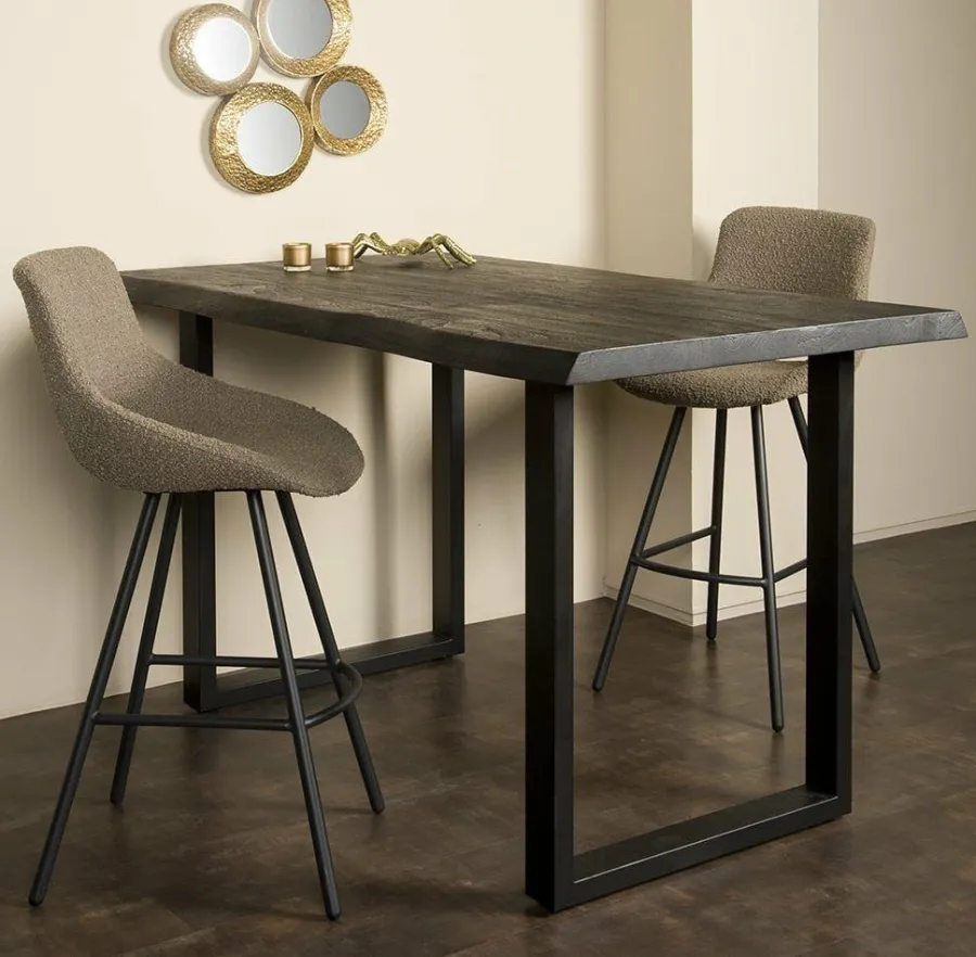 Tower Living Bartafel Ultimo Live edge blank of zwart - diverse afmetingen Best