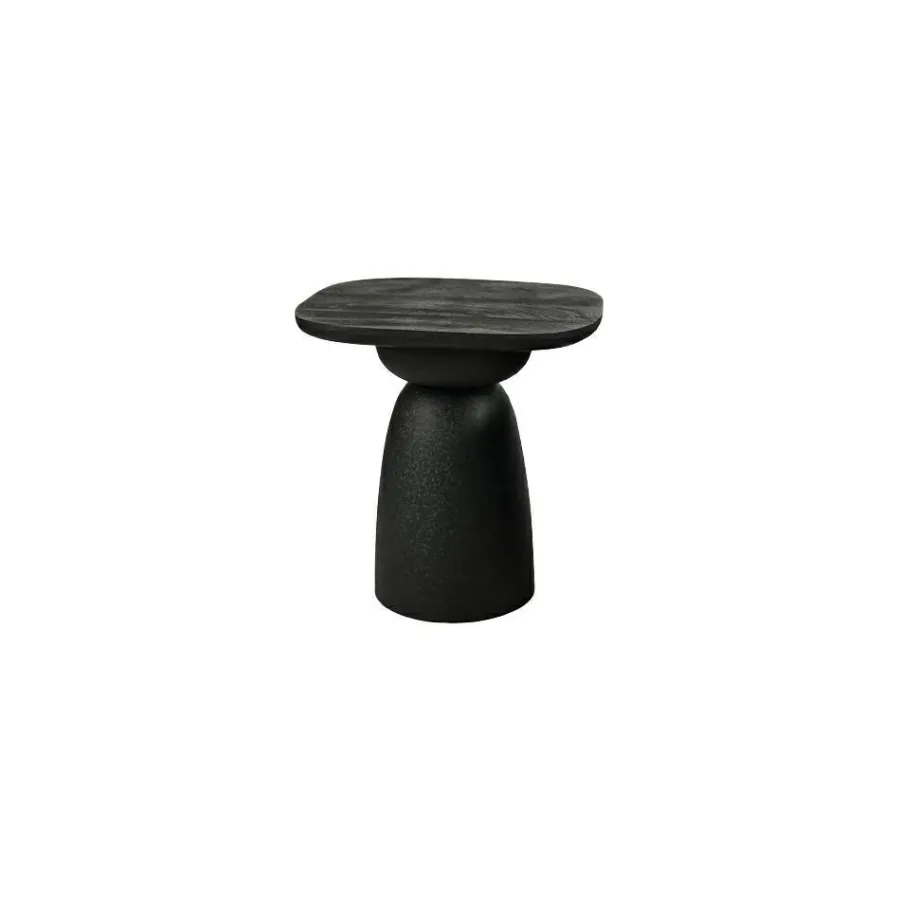 Tower Living Barza Bijzettafel zwart 45 cm Clearance