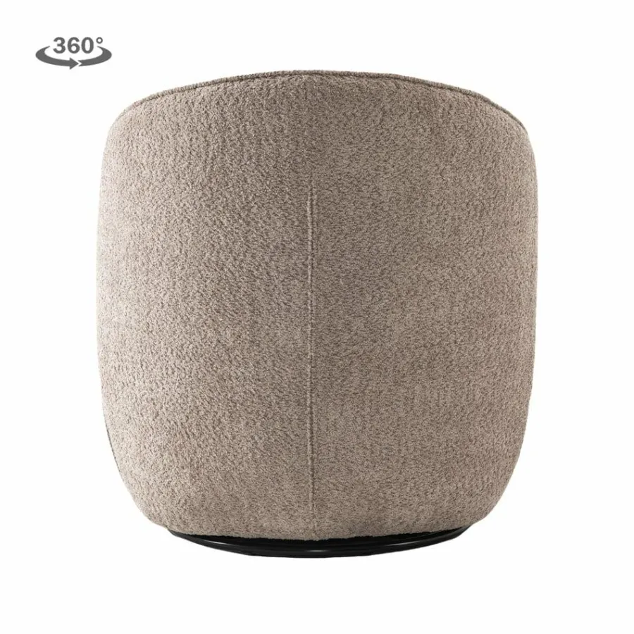 Tower Living Belvi Fauteuil - fabric AJ3019-13 Old pink (draaibaar)