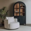 Tower Living Bolza Fauteuil - Trenza 6 ivory (draaibaar) Outlet