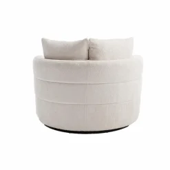 Tower Living Bolza Fauteuil - Trenza 6 ivory (draaibaar) Outlet