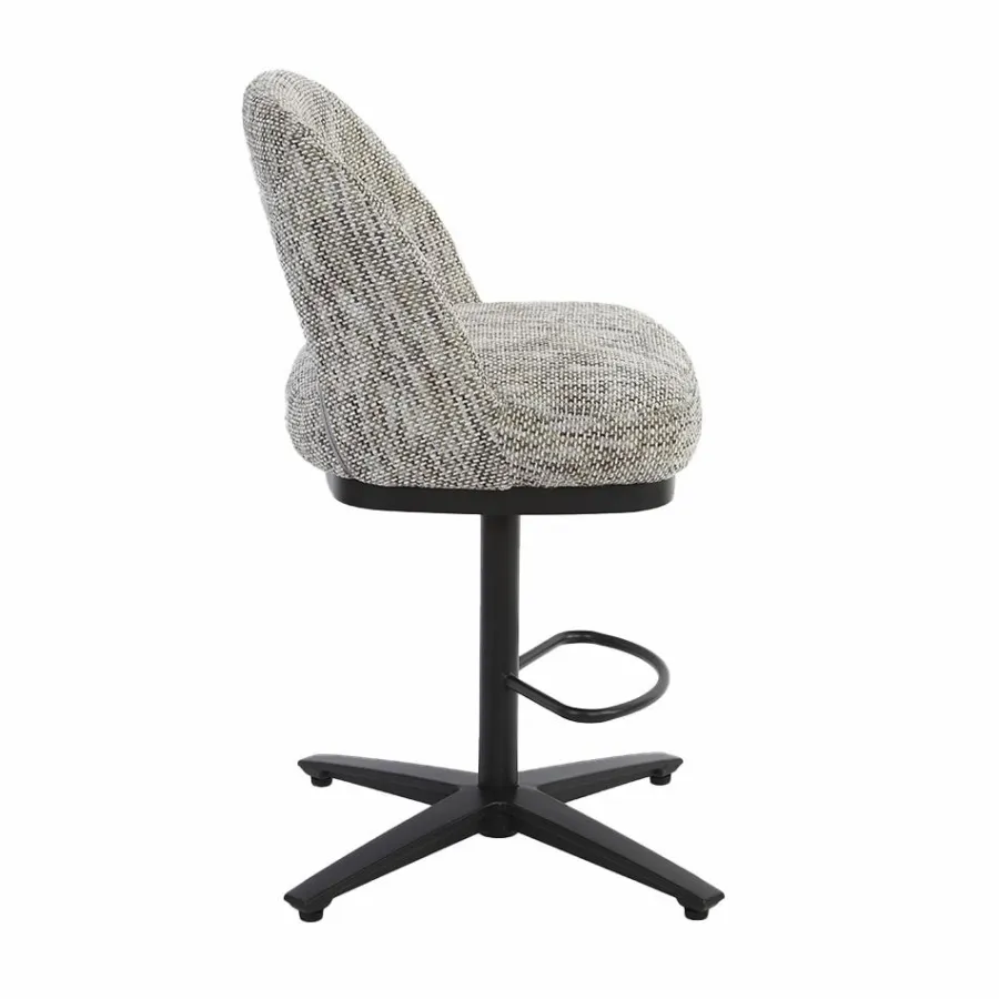Tower Living Caldes Barstoel - Ted 8 white-grey (draaibaar) Sale