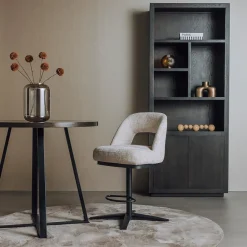 Tower Living Caldes Barstoel - fabric Ted 24 off-white (draaibaar) Discount