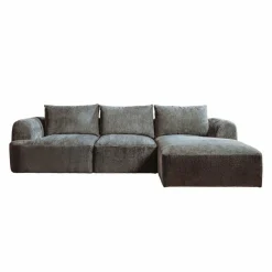Tower Living Canterbury 2 5-AL + Chaise R - Mona 464 Cement Grey