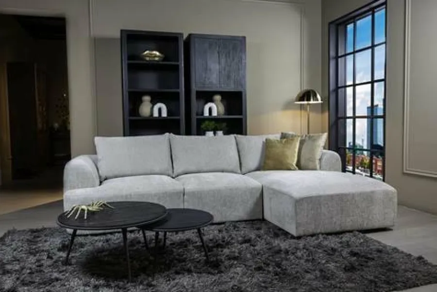 Tower Living Canterbury 2 5-AL + Chaise R - Mona 110 Sand Discount