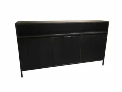 Tower Living Dressoir Paterno mango zwart 155 cm Hot