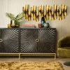 Tower Living Dressoir Serina Zwart 200 cm Best