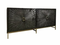 Tower Living Dressoir Serina Zwart 200 cm Best