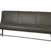 Tower Living Eetkamerbank Belmonte 155 cm of 185 cm - Grijs, groen en cognac Best